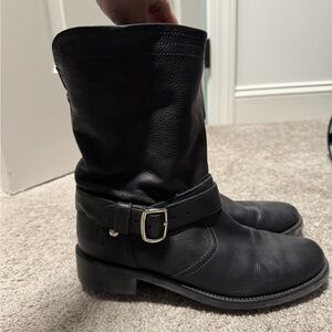 Bally Black Leather Boots